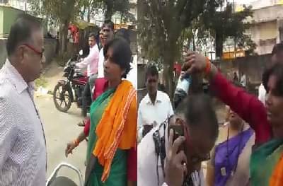 मुख्यमंत्र्यांविरोधात आक्षेपार्ह पोस्ट, बीडमध्ये शिवसेना कार्यकर्तीकडून शाईफेक