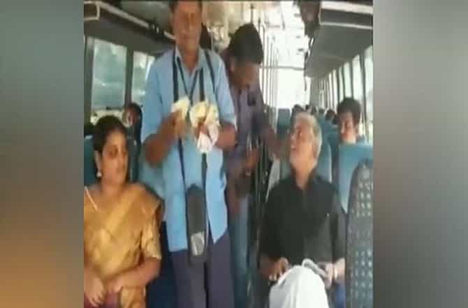उधारीमुळे पेट्रोल देण्यास नकार, नाईलाजाने मंत्र्याचा बसमधून प्रवास