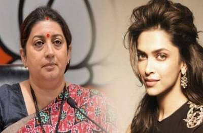 देशाचे तुकडे करु इच्छिणाऱ्यांसोबत दीपिका उभी : स्मृती इराणी