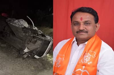 शिवसेना आमदाराच्या गाडीला भीषण अपघात, आमदार गंभीर जखमी