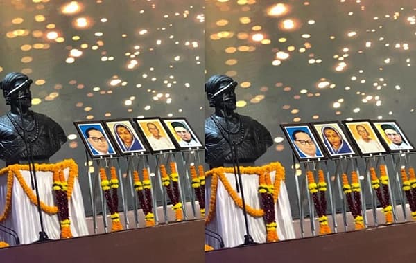 मनसेच्या नव्या दिशेची पहिली झलक, मंचावर थेट सावरकरांच्या प्रतिमेचं पूजन!