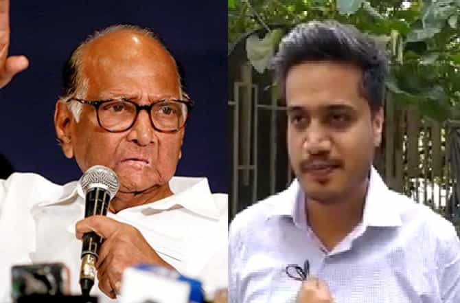 शरद पवारांच्या त्या पत्रावरुन भाजपची चौफेर टीका; नातू रोहित पवार मैदानात, भाजपला सडेतोड उत्तर