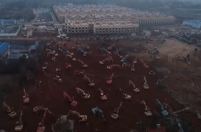 कोरोना विषाणू रोखण्यासाठी चीनची युद्ध पातळीवर तयारी, अवघ्या 10 दिवसात 1000 बेडचं नवं रुग्णालय