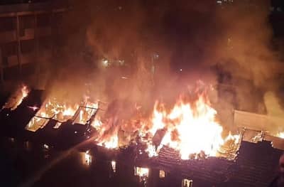 कुर्ल्याच्या मेहता इमारतीला लागलेली आग अखेर नियंत्रणात