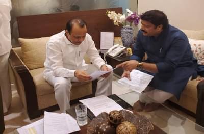 मनसे आमदार राजू पाटील अजित पवारांच्या भेटीला