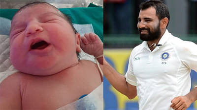 आमच्या घरी नन्ही परी, मोहम्मद शमीकडून बाळाचा फोटो शेअर