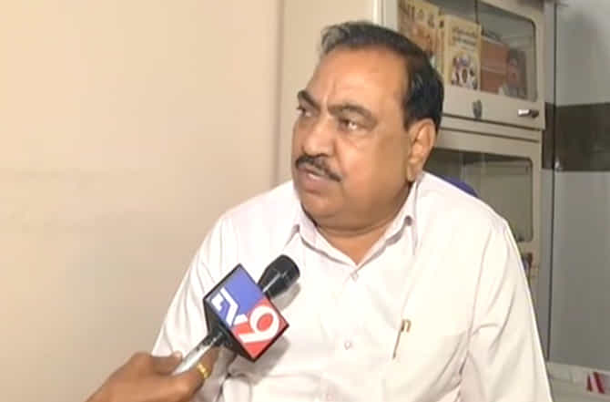 महाराष्ट्राच्या राजकारणामध्ये परत आणा, एकनाथ खडसे विधानपरिषदेसाठी इच्छुक