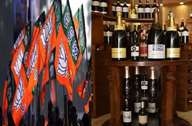 दारुच्या दुकानांना देवदेवतांची नावे देण्यास भाजप नगरसेवकाचा विरोध