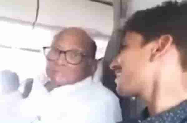 VIDEO : शेतकरी नोकर नाही, मालक! शरद पवारांची परभणीच्या युवकाशी दिलखुलास चर्चा
