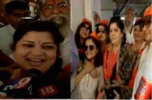 तुमच्या कुर्त्याचा रंग आणि भाजपचा भगवा एकच का? शर्मिला ठाकरेंचं दिलखुलास उत्तर