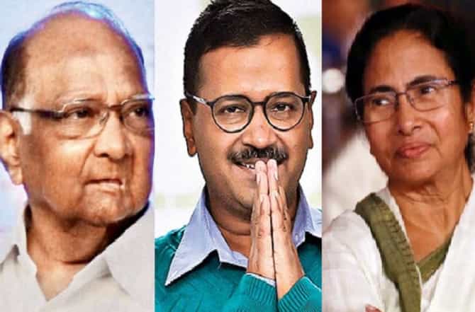 ममता बॅनर्जींकडून केजरीवालांचं फोनवर कौतुक, शरद पवारांकडूनही अभिनंदन