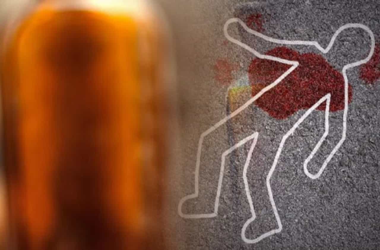 मुलाच्या नशेला कंटाळून आईकडून जेवणात विष, मृतदेहाचे अनेक तुकडे