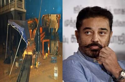 कमल हासन यांच्या सिनेमाच्या शूटिंगदरम्यान मोठा अपघात, तिघांचा मृत्यू