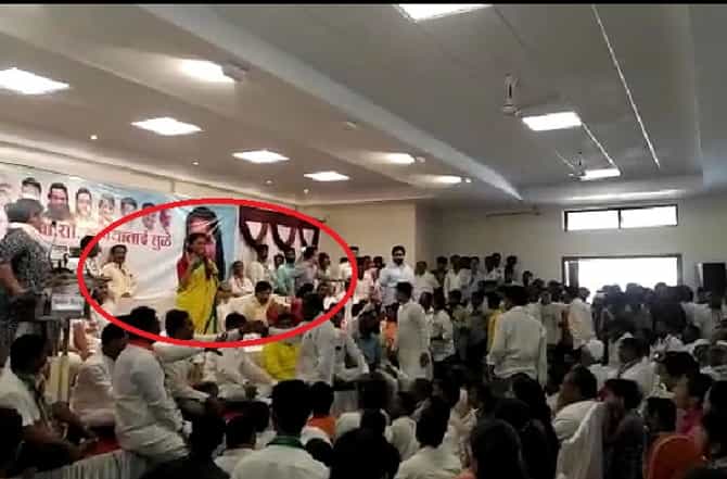 पक्ष माझ्या बापाने रक्त गाळून उभारलाय, पैठणमध्ये राडेबाज कार्यकर्त्यांना सुप्रिया सुळेंचा दम