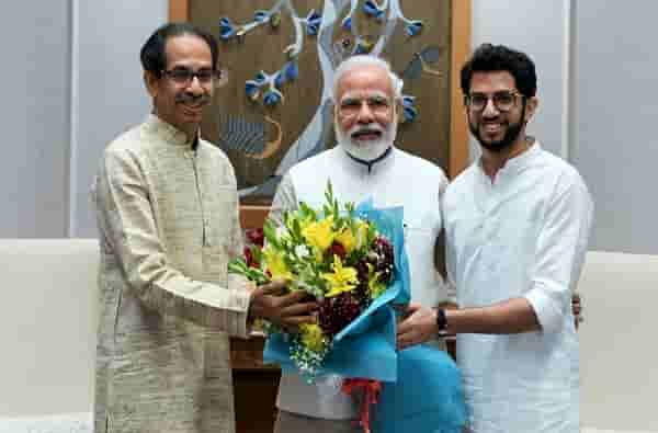 मुख्यमंत्री उद्धव ठाकरे-पंतप्रधान नरेंद्र मोदींची भेट, आदित्य ठाकरेंचीही विशेष उपस्थिती