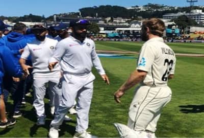 वेलिंग्टन कसोटीत टीम इंडिया गारद, न्यूझीलंडचा 10 विकेट्सनी सनसनाटी विजय