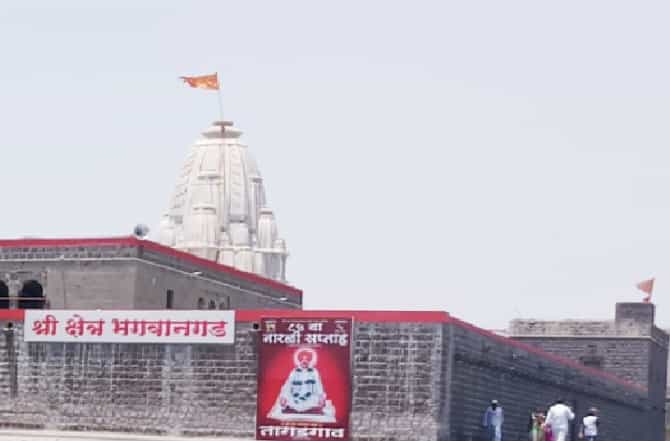 मराठवाड्याचे शक्तीपीठ भगवानबाबा गडावर चोरी