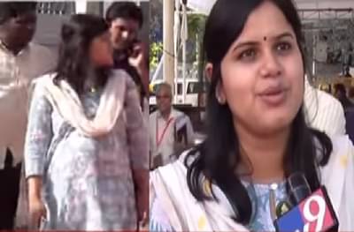 आठ महिन्यांच्या गर्भवती आमदार नमिता मुंदडांचा उत्साह, विधीमंडळ अधिवेशनाला हजेरी