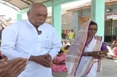 नाशिकमध्ये अगंबाई सासूबाई! 80 वर्षांच्या आजोबांचा 68 वर्षांच्या आजीशी विवाह