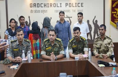 18 लाखांचं बक्षीस असलेले नक्षली दाम्पत्य गडचिरोली पोलिसांच्या ताब्यात