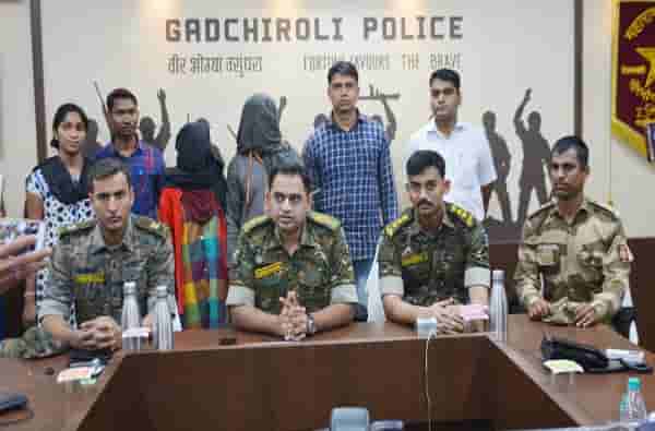 18 लाखांचं बक्षीस असलेले नक्षली दाम्पत्य गडचिरोली पोलिसांच्या ताब्यात