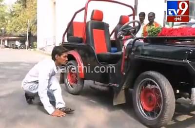VIDEO : नांदेडमध्ये दिव्यांग मुलाची कमाल, ऑटोपासून कारची निर्मिती