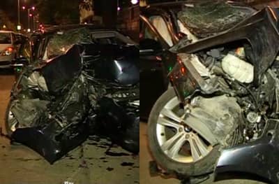 वरळीत BMW चा भीषण अपघात, 6 महिन्यांची चिमुरडी आणि आजीसह तिघांचा मृत्यू