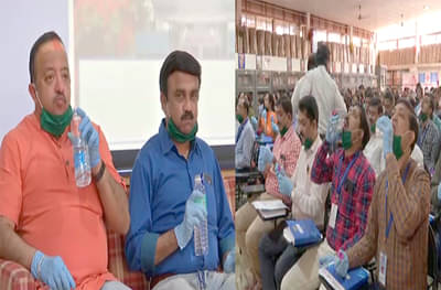 दर तासाला वॉटर ब्रेक, नोटा मोजताना हॅंड ग्लोज सक्तीचे, नाशिकच्या बँकेचा कोरोना नियंत्रणासाठी पुढाकार