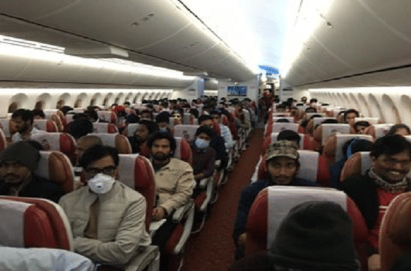 इटलीत अडकलेले 218 भारतीय मायदेशी, इथे होणार रवानगी