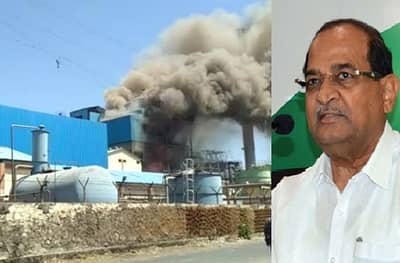 विखे पाटील सहकारी साखर कारखान्यात आग, पाच कामगार गंभीर