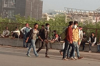 8 महिन्यांची गर्भवती, पतीसोबत अन्न-पाण्याविना 100 किमीपर्यंत पायपीट