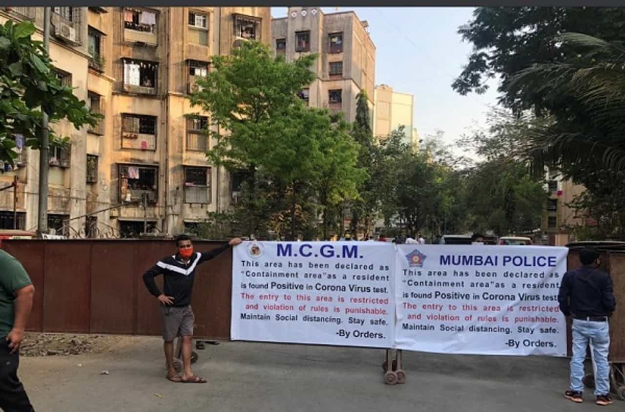 मराठी कलाकारांचं वास्तव्य असलेलं बिंबीसारनगर सील, एकाच कुटुंबातील चौघांना कोरोना, नोकरही बाधित