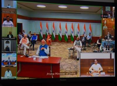 पंतप्रधानांची तिसऱ्यांदा सर्व मुख्यमंत्र्यांशी व्हिडिओ कॉन्फरन्स, 3 मेनंतरच्या रणनीतीविषयी चर्चेची शक्यता