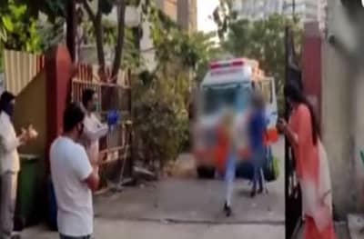 Corona : कल्याणमध्ये सहा महिन्यांच्या बाळाची कोरोनावर मात, नागरिकांकडून टाळ्या,थाळ्या वाजवत जंगी स्वागत