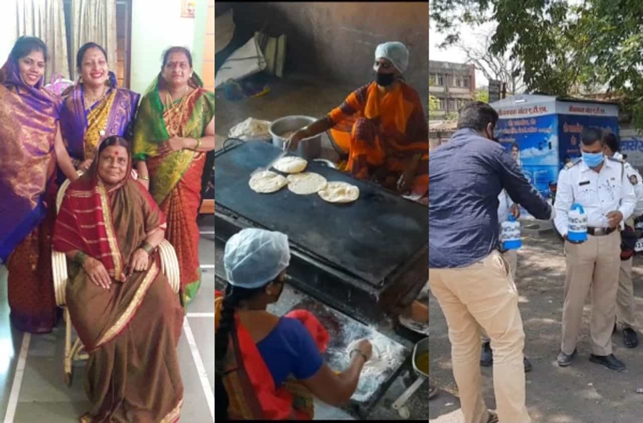 72 वर्षीय माऊलीची आभाळमाया, 15 दिवसापासून 300 पोलिसांना भरवतेय घास