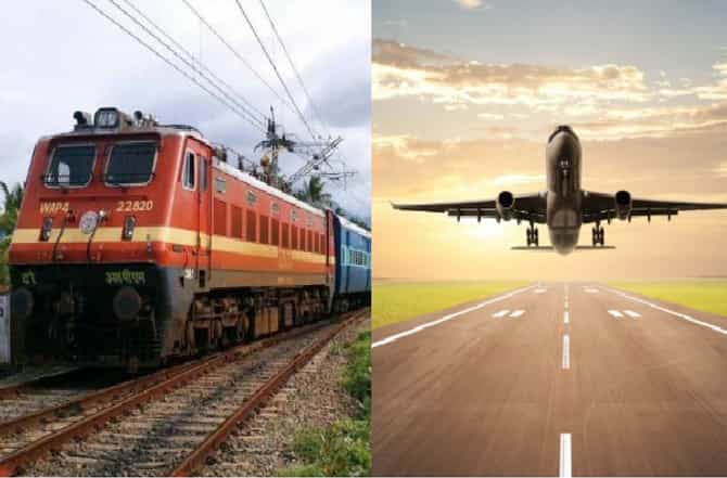 लॉकडाऊन 3 मेपर्यंत वाढला, रेल्वे आणि विमान वाहतुकीचं काय?