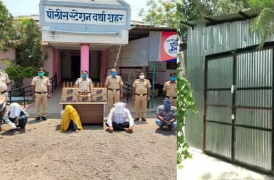 सडपातळ महिलांना फटीतून एक्साईजच्या गोदामात पाठवलं, वर्ध्यात दारुच्या 202 पेट्या चोरीला
