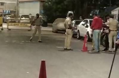 मुंबईत लॉकडाऊनमध्ये भर रस्त्यात गोळीबार, दोघांना अटक