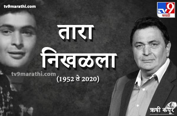 Rishi Kapoor | बॉलिवूडचा 'चॉकलेट हिरो' काळाच्या पडद्याआड, ज्येष्ठ अभिनेते ऋषी कपूर यांचं निधन