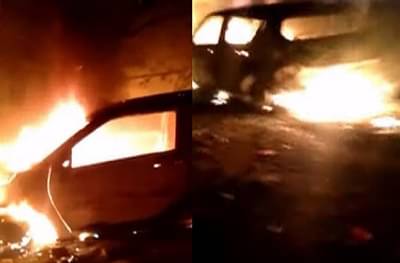 सांगलीत परप्रांतियांचा हैदोस, सिगरेट न दिल्याने दुकानदाराची स्विफ्ट पेटवली, दुकानाची तोडफोड