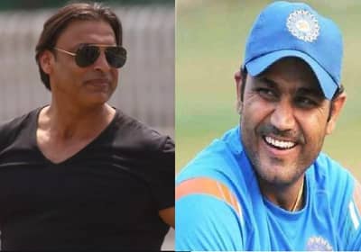 बाप बाप होता है वगैरे घडलंच नाही, सेहवाग खोटारडा : अख्तर