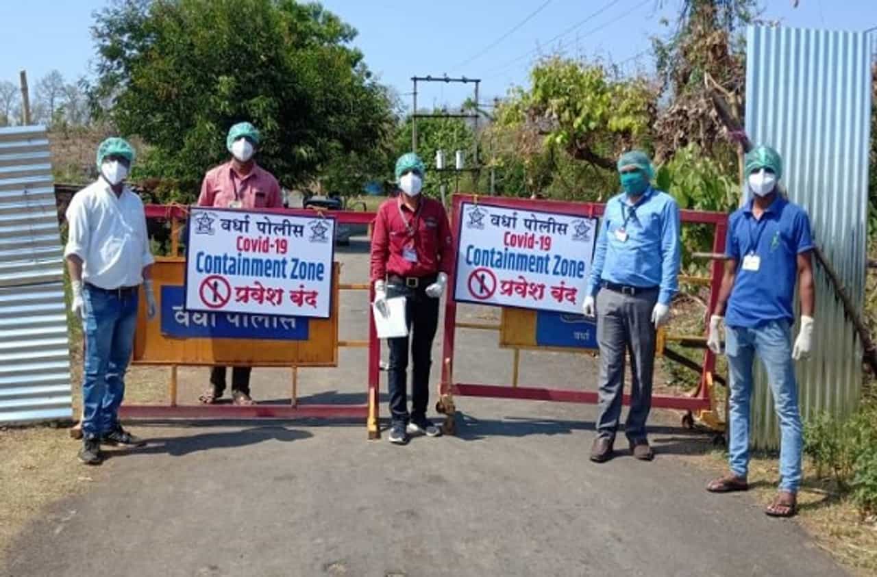 वर्ध्यात कोरोनाग्रस्त महिलेच्या अंत्यसंस्कारांना उपस्थित 141 जण क्वारंटाईन, 13 गावं सील