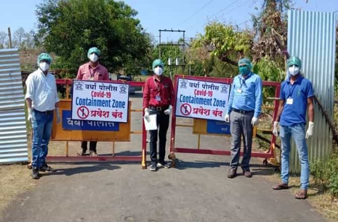 वर्ध्यात कोरोनाग्रस्त महिलेच्या अंत्यसंस्कारांना उपस्थित 141 जण क्वारंटाईन, 13 गावं सील