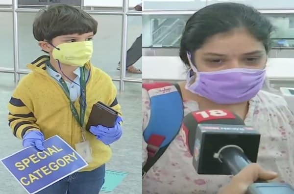 तीन महिन्यांनी आईच्या भेटीस आतुर, पाच वर्षांच्या चिमुरड्याचा एकट्याने विमान प्रवास