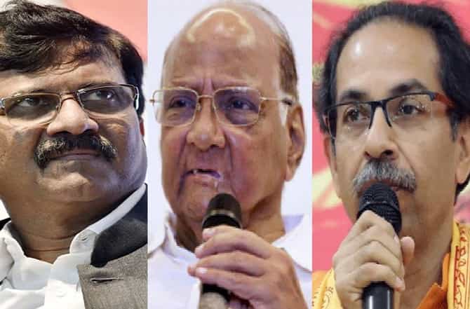 राज्यपालांच्या भेटीनंतर पवार मातोश्रीवर, उद्धव ठाकरे- संजय राऊतांशी गुप्त चर्चा