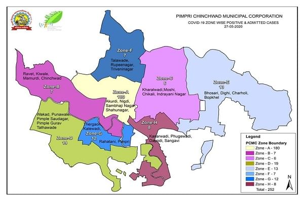Pimpri Chinchwad | निगडी-आकुर्डीत 180 कोरोनाग्रस्त, पिंपरीत कोणत्या प्रभागात किती?