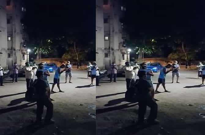 कोरोनावर उपचार घेऊन घरी, रहिवाशांकडून टाळ्या वाजवून स्वागत, अवघ्या चार तासात पोलिसाचं निधन