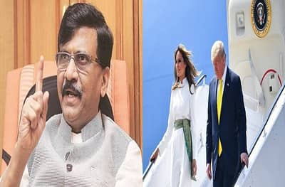 डोनाल्ड ट्रम्प कोरोना व्हायरस घेऊन भारतात आले, संजय राऊत यांचा दावा