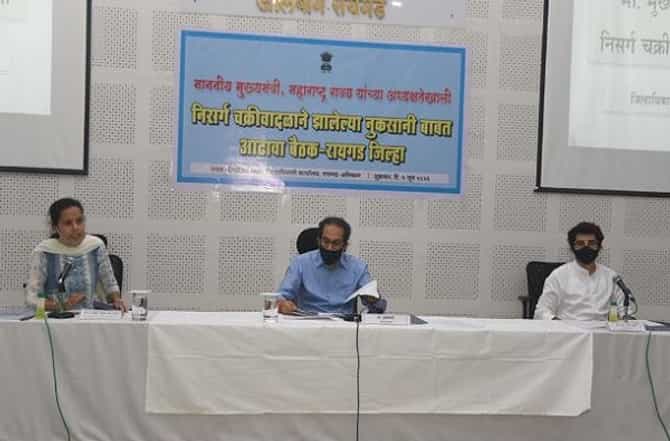 रायगडकरांना दिलासा देण्यासाठी आलो आहे, तातडीने 100 कोटी जाहीर : उद्धव ठाकरे