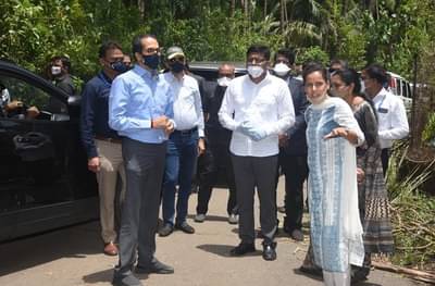 PHOTO | चक्रीवादळाचा रायगडला फटका, मुख्यमंत्र्यांकडून नुकसानग्रस्त भागाची पाहणी